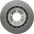 128.37054 by CENTRIC - Centric Premium OE Style Drilled Brake Rotor