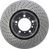 128.37085 by CENTRIC - Centric Premium OE Style Drilled Brake Rotor