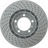 128.37088 by CENTRIC - Centric Premium OE Style Drilled Brake Rotor