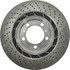 Centric 128.37092 Disc Brake Rotor Centric Premium OE Style Drilled Brake Rotor