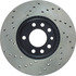 128.38016L by CENTRIC - Cross Drilled Rotor