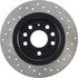 128.38018R by CENTRIC - Cross Drilled Rotor