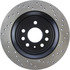 128.38019R by CENTRIC - Cross Drilled Rotor