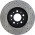 128.39019L by CENTRIC - Cross Drilled Rotor