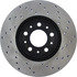 128.39019R by CENTRIC - Cross Drilled Rotor