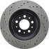 128.39023L by CENTRIC - Cross Drilled Rotor