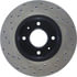 Centric 128.39027L Disc Brake Rotor Cross Drilled Rotor