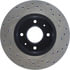 Centric 128.39027R Disc Brake Rotor Cross Drilled Rotor