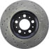 128.39029CR by CENTRIC - Sportstop Cryo Sport Drilled Rotor, Right