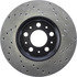 128.39029R by CENTRIC - Cross Drilled Rotor