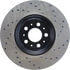 128.39032CR by CENTRIC - Sportstop Cryo Sport Drilled Rotor, Right