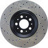 128.39032L by CENTRIC - Cross Drilled Rotor