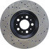 128.39032R by CENTRIC - Cross Drilled Rotor