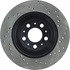 128.39033R by CENTRIC - Cross Drilled Rotor