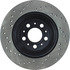 128.39033L by CENTRIC - Cross Drilled Rotor