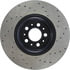 128.39034CR by CENTRIC - Sportstop Cryo Sport Drilled Rotor, Right