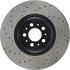 128.39034L by CENTRIC - Cross Drilled Rotor