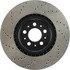 128.39035L by CENTRIC - Cross Drilled Rotor