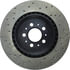 Centric 128.39036CL Disc Brake Rotor Sportstop Cryo Sport Drilled Rotor, Left