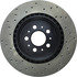 128.39036L by CENTRIC - Cross Drilled Rotor