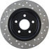 128.39039CR by CENTRIC - Sportstop Cryo Sport Drilled Rotor, Right