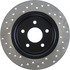 128.39039L by CENTRIC - Cross Drilled Rotor