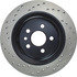 128.39047L by CENTRIC - Cross Drilled Rotor