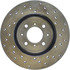 128.40018R by CENTRIC - Cross Drilled Rotor