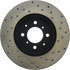 128.40021R by CENTRIC - Cross Drilled Rotor