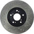 128.40036CR by CENTRIC - Sportstop Cryo Sport Drilled Rotor, Right