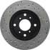 128.40039CL by CENTRIC - Sportstop Cryo Sport Drilled Rotor, Left