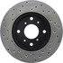 128.40039L by CENTRIC - Cross Drilled Rotor