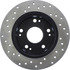 128.40055L by CENTRIC - Cross Drilled Rotor