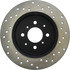 128.40060R by CENTRIC - Cross Drilled Rotor