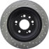 Centric 128.40067CR Disc Brake Rotor Sportstop Cryo Sport Drilled Rotor, Right