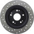 128.40068CL by CENTRIC - Sportstop Cryo Sport Drilled Rotor, Left