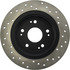 128.40068CR by CENTRIC - Sportstop Cryo Sport Drilled Rotor, Right