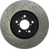 128.40071CL by CENTRIC - Sportstop Cryo Sport Drilled Rotor, Left