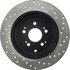 128.40070R by CENTRIC - Cross Drilled Rotor