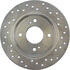 Centric 128.42016R Disc Brake Rotor Cross Drilled Rotor