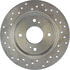 Centric 128.42016L Disc Brake Rotor Cross Drilled Rotor