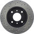 128.42041L by CENTRIC - Cross Drilled Rotor