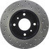128.42041R by CENTRIC - Cross Drilled Rotor