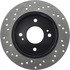 128.42051L by CENTRIC - Cross Drilled Rotor