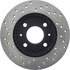128.42060L by CENTRIC - Cross Drilled Rotor