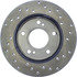 128.42057R by CENTRIC - Cross Drilled Rotor