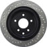Centric 128.42072L Disc Brake Rotor Cross Drilled Rotor