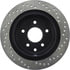 Centric 128.42072R Disc Brake Rotor Cross Drilled Rotor