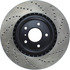 128.42076R by CENTRIC - Cross Drilled Rotor