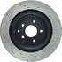 128.42079R by CENTRIC - Cross Drilled Rotor